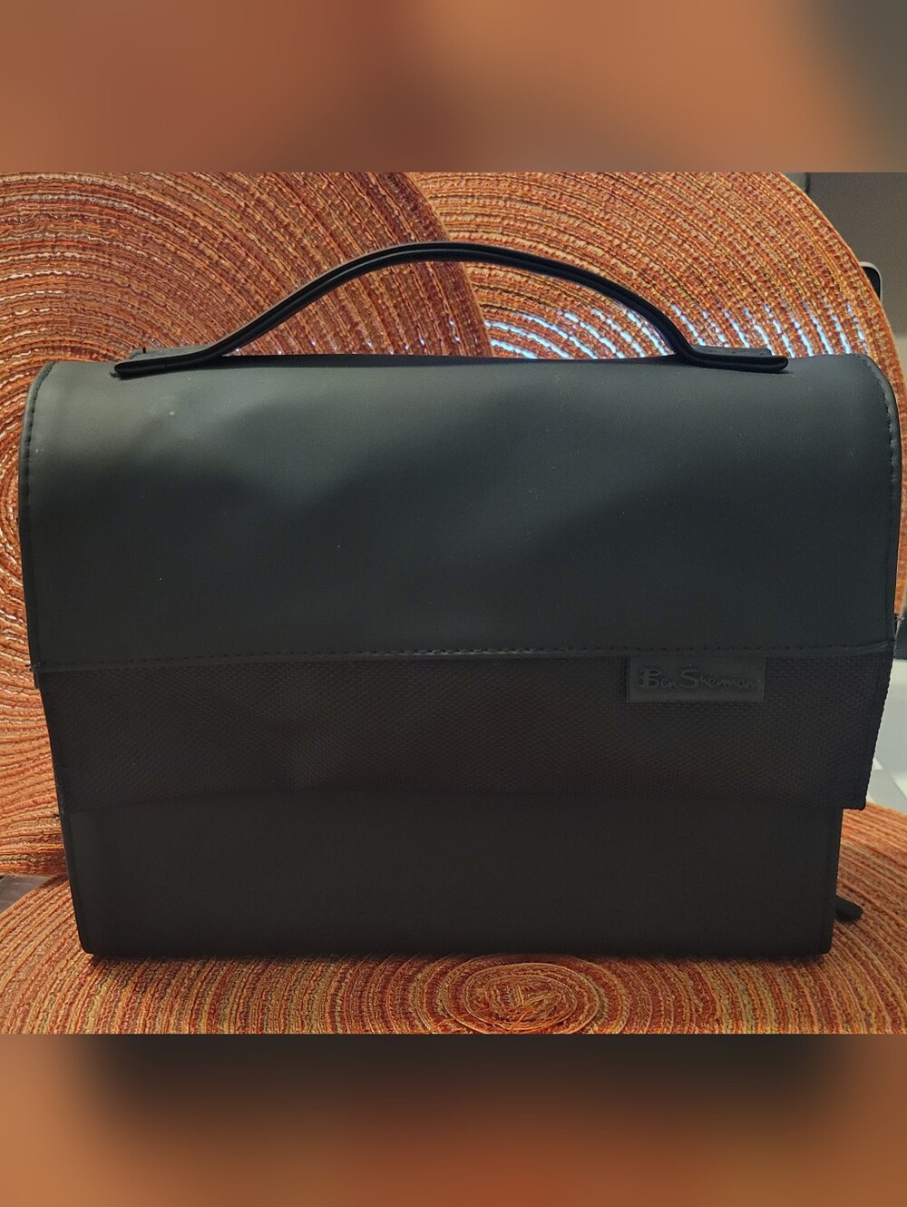 Ben Sherman Black Black Toiletry Bag